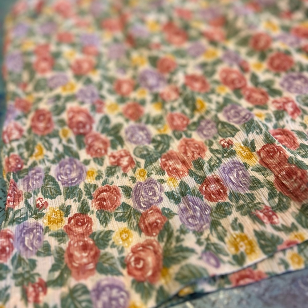 80s Floral Short Set - Picture 5 of 16